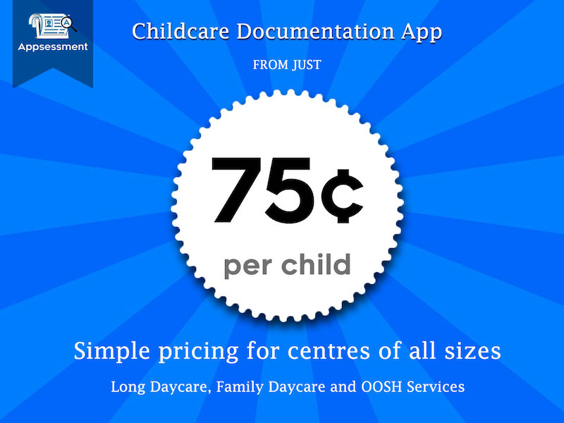 Childcare App Pricing 75c Per Child